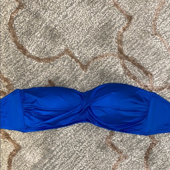 Strapless blue bikini top from target - Picture 2 of 3